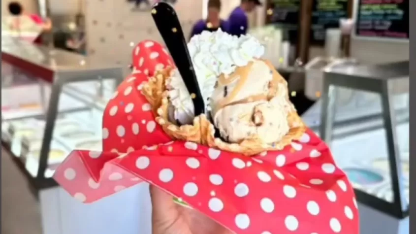 waffle bowl scoop